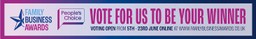 Vote for us to be your winner at the Family Business Awards